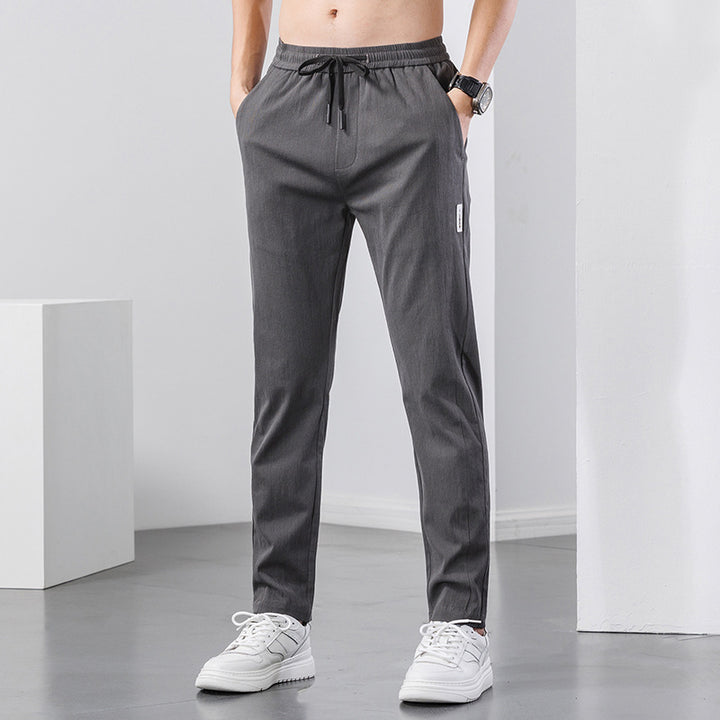 Herren Sportliche Freizeithose mit elastischem Bund Aliams