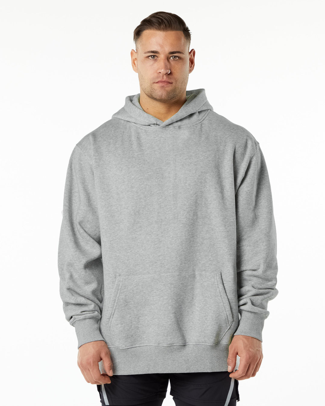 Herren elegante Kapuzenpullover mit praktischem Kängurutaschen-Design Aliams