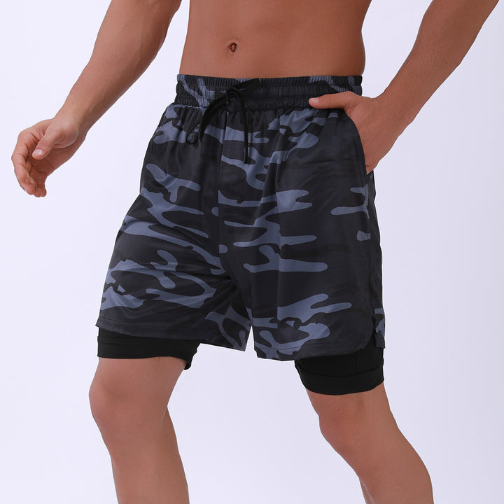 Herren Sportliche Badeshorts mit integriertem Inneren und elastischem Bund Aliams