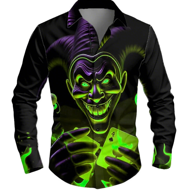 Herren Hemd mit einzigartigem Comicdesign Aliams