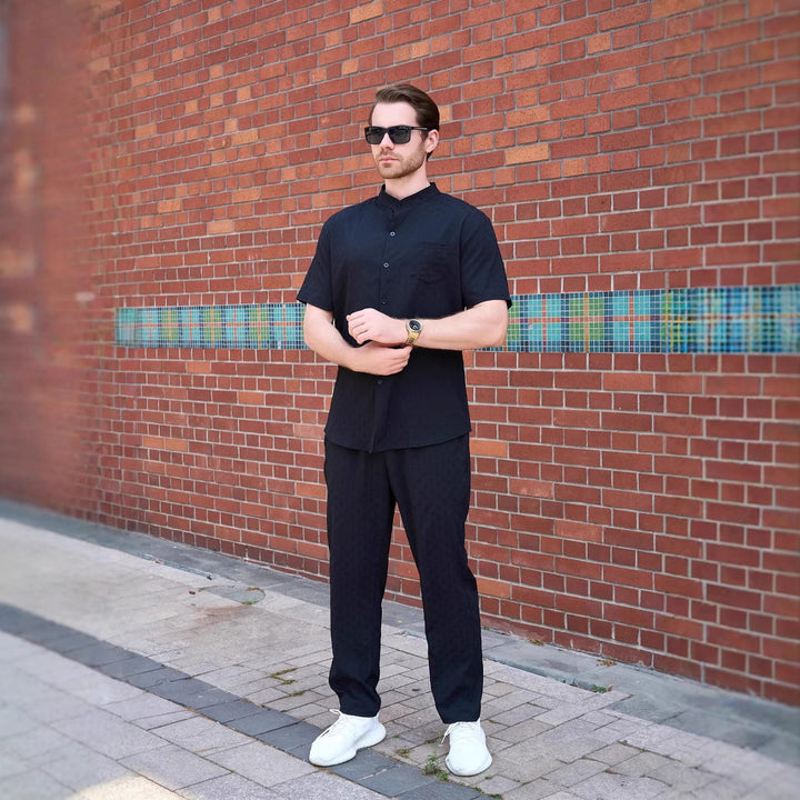 Herren stilvolles Freizeitanzug-Set Aliams