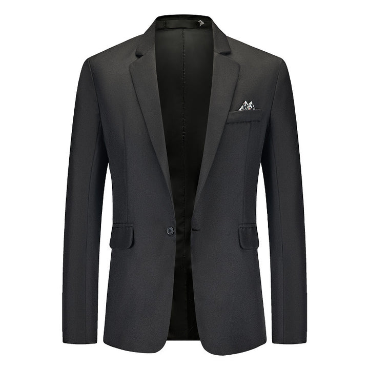 Herren eleganter Blazer mit strukturiertem Design und feinen Details Aliams