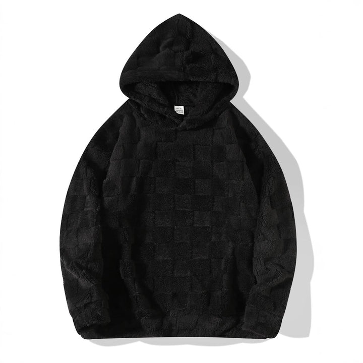 Herren Kapuzenpullover aus weichem Plüsch mit ausgefallenem Design Aliams