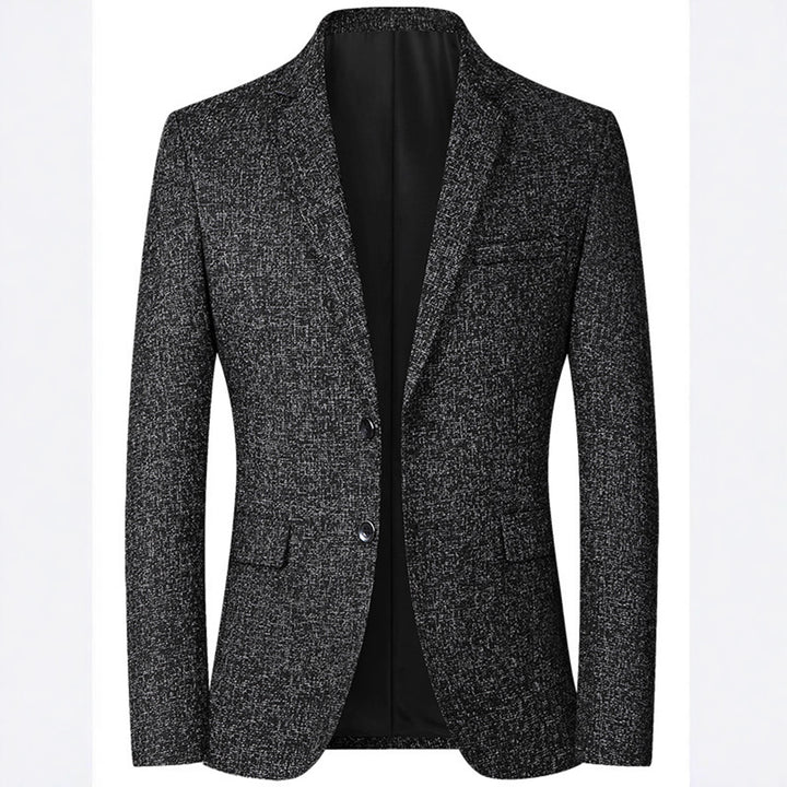 Herren eleganter strukturierter Anzugblazer Aliams