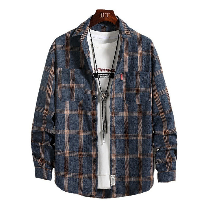 Herren Karohemd mit praktischem Brusttaschen-Design und komfortabler Passform Aliams