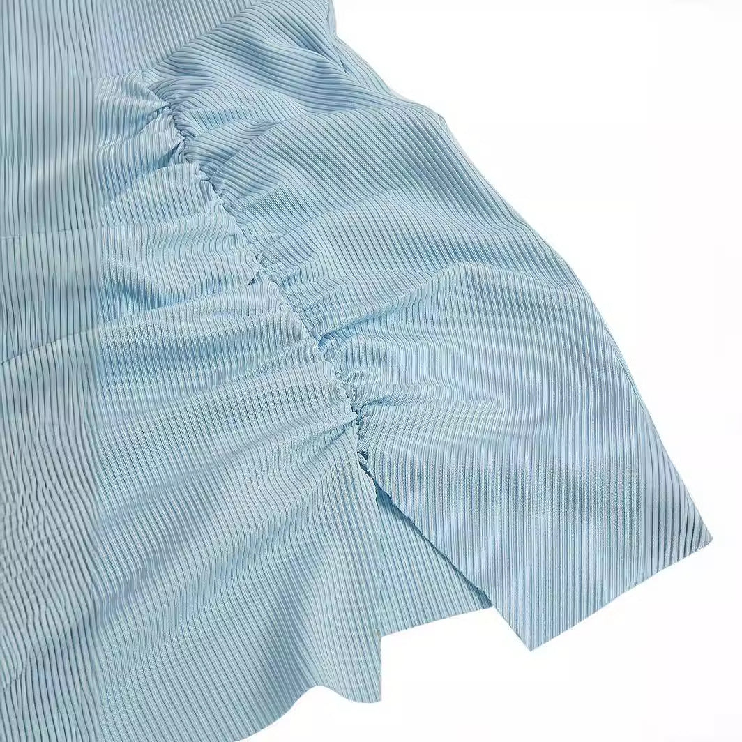 Damen Crop-Top und Minirock Set Aliams