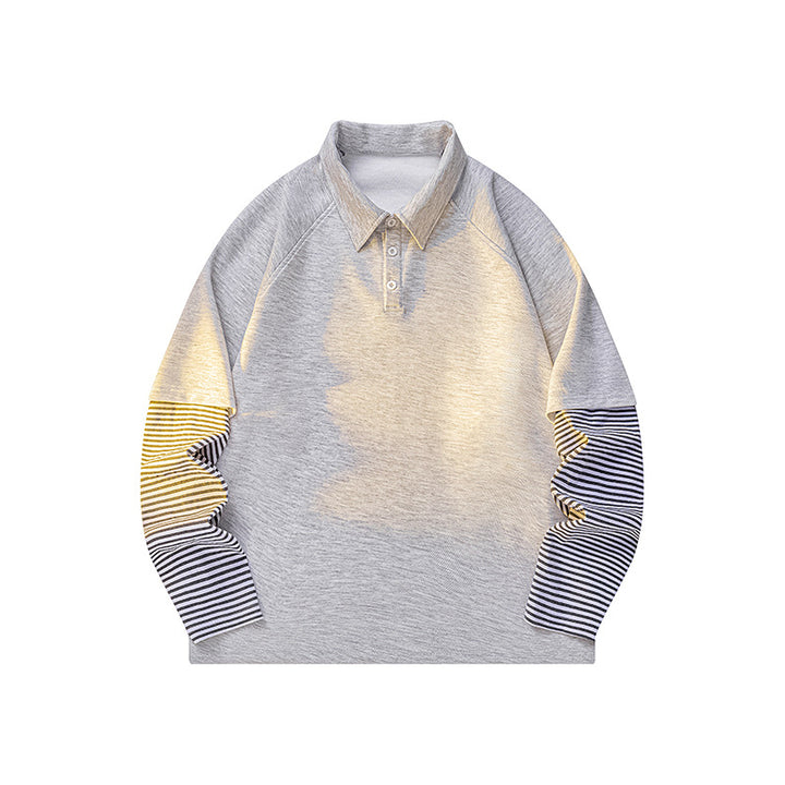 Herren sportliches Langarm-Shirt Aliams