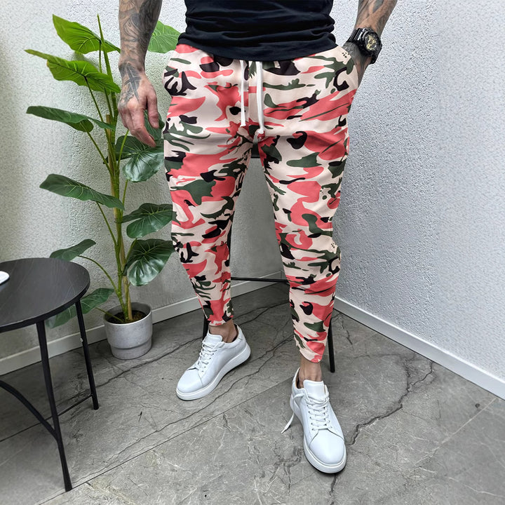 Herren Sportliche Cargohose mit elastischem Bund Aliams