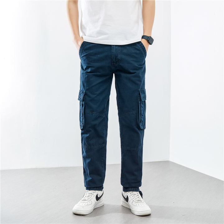 Herren Cargo-Hose mit praktischen Taschen und modernem Schnitt Aliams