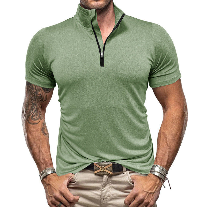 Herren Funktionsshirt mit Halbzip Aliams