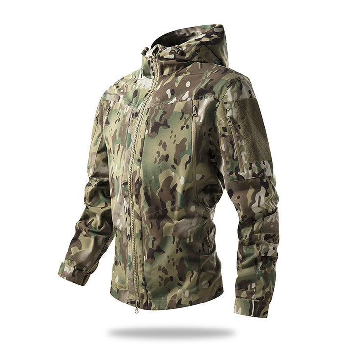 Herren technische Outdoorjacke mit atmungsaktiver Membran Aliams