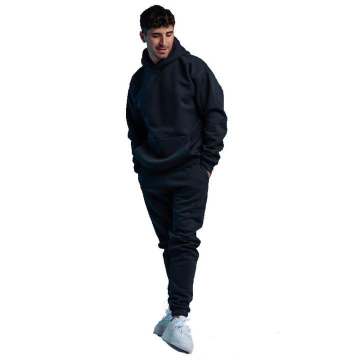 Herren komfortabler Kapuzenpullover und Jogginghose Aliams