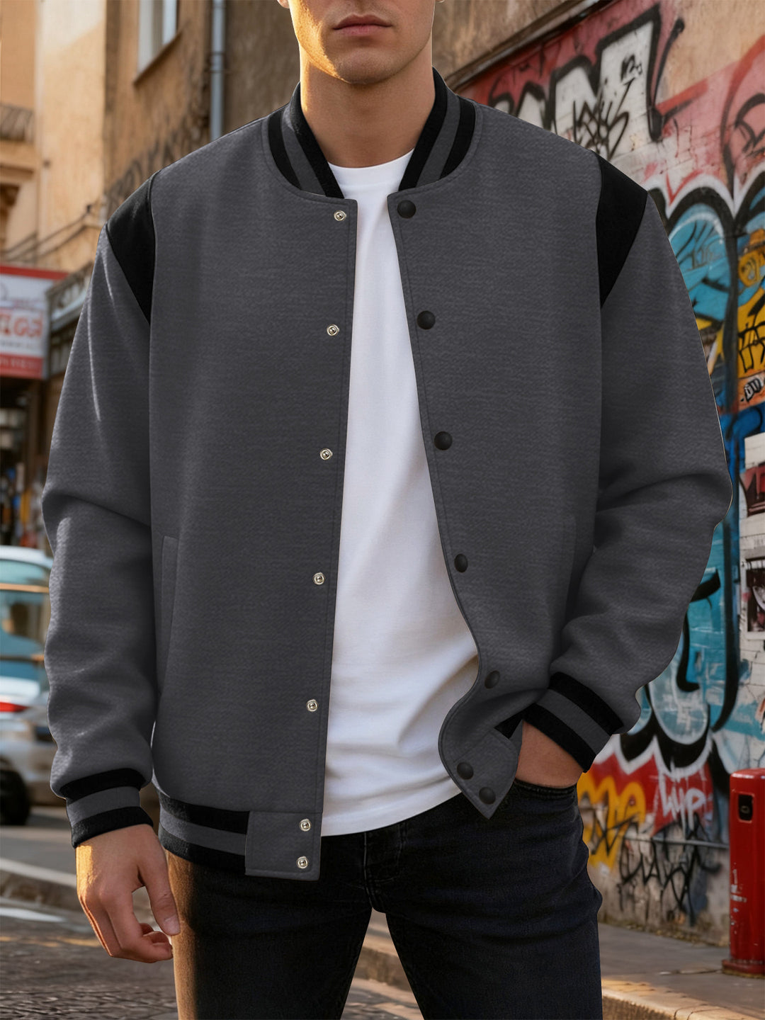 Herren Baseballjacke Aliams