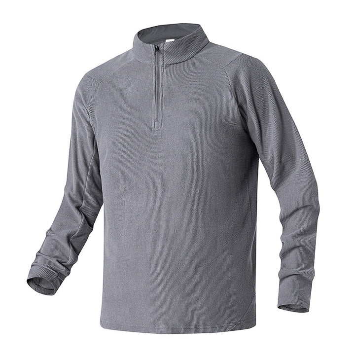 Herren Atmungsaktives Funktionsshirt mit halbhohem Reißverschluss Aliams