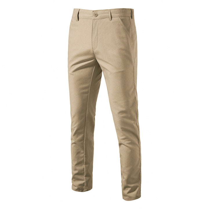 Herren Chinohose mit bequemer Passform und elastischem Bund Aliams