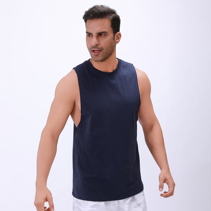 Herren Atmungsaktives Sporttanktop mit schmalen Trägern Aliams