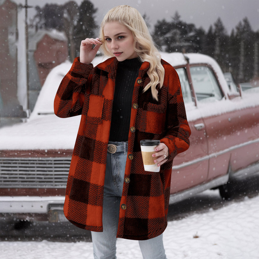 Damen Flanell-Jacke Aliams