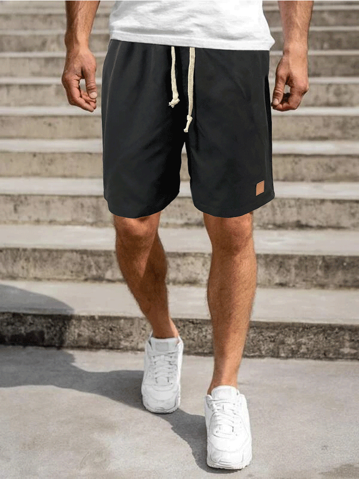 Herren Sportliche Freizeithorts mit elastischem Bund und praktischen Seitentaschen Aliams