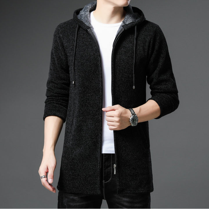 Herren urbane Freizeitjacke mit Kapuze Aliams