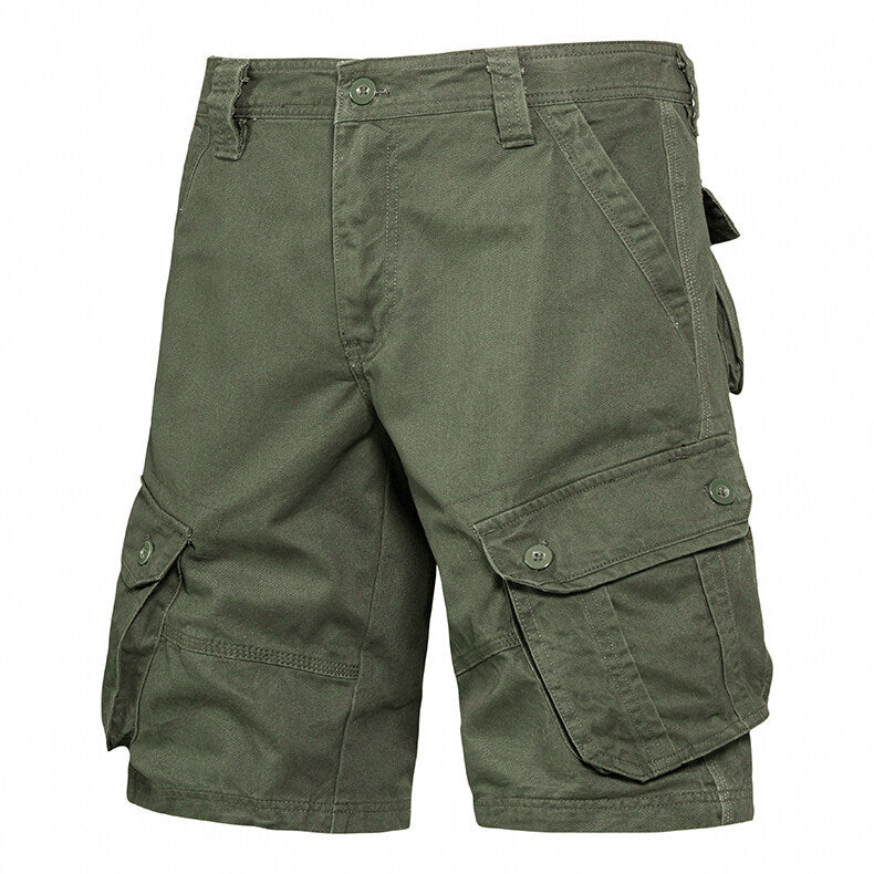 Herren Cargo-Shorts mit mehreren Taschen Aliams