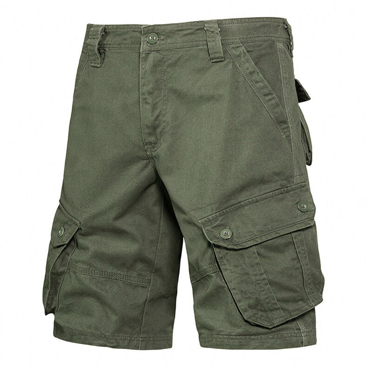 Herren Cargo-Shorts mit mehreren Taschen Aliams