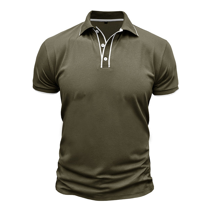 Herren Sportliches Poloshirt mit modernem Schnitt Aliams