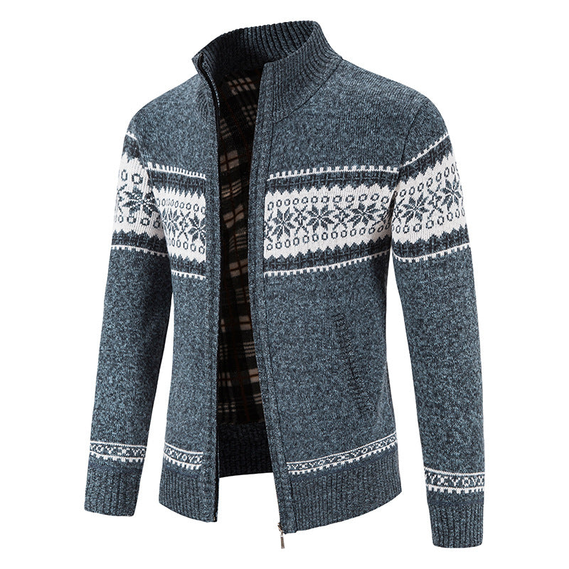 Herren Strickjacke mit zukunftsweisendem Design Aliams