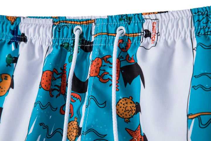 Herren Badeshorts mit exklusivem maritimem Design Aliams