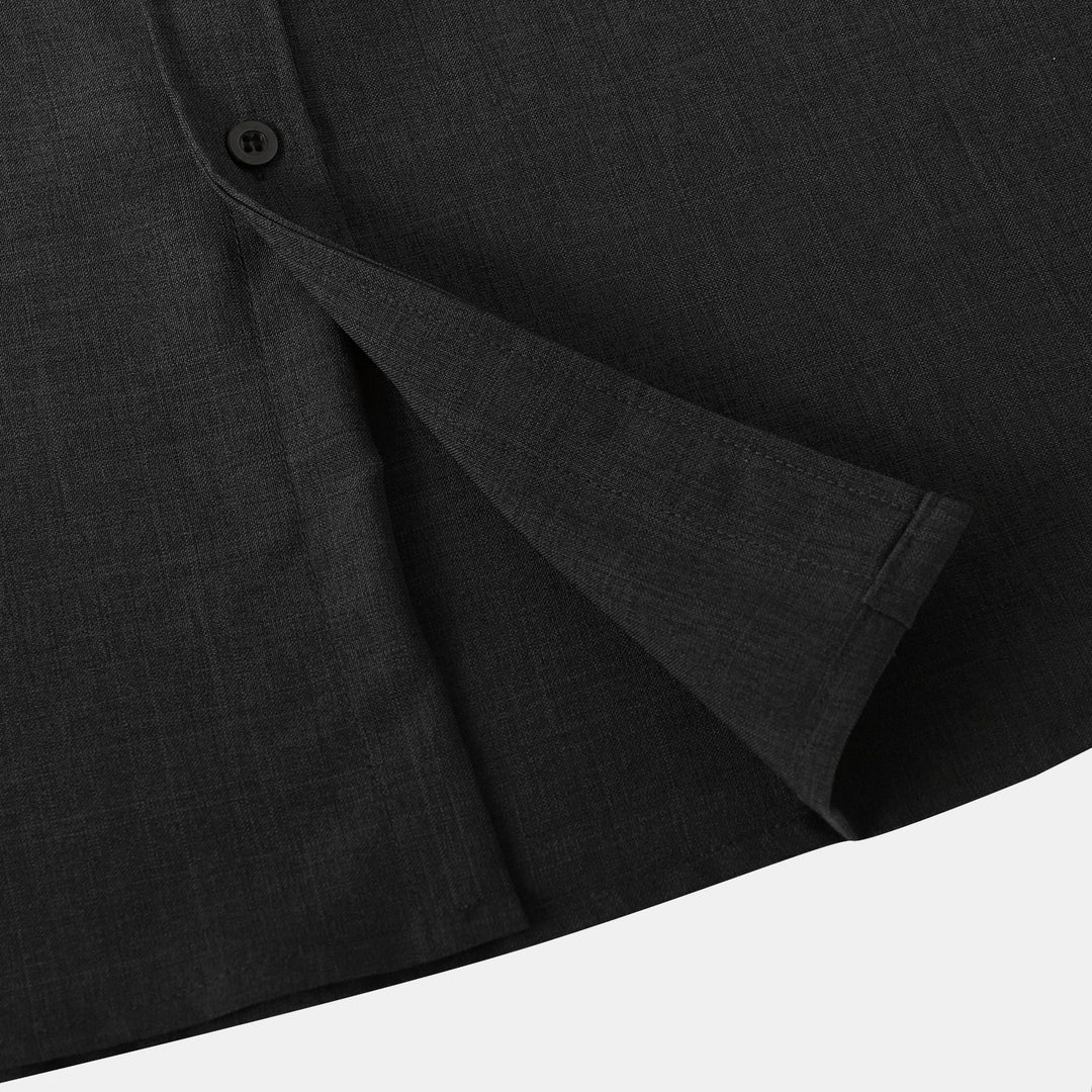 Herren Kurzarmhemd aus leichtem, atmungsaktivem Stoff mit elegantem Schnitt Aliams