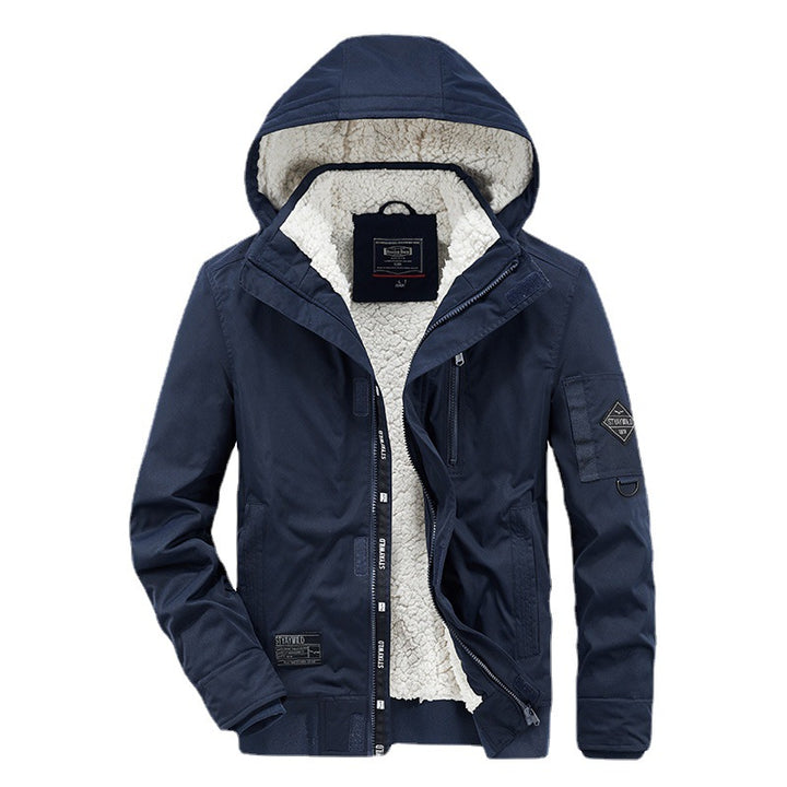 Herren technische Übergangsjacke mit warmem Innenfutter Aliams