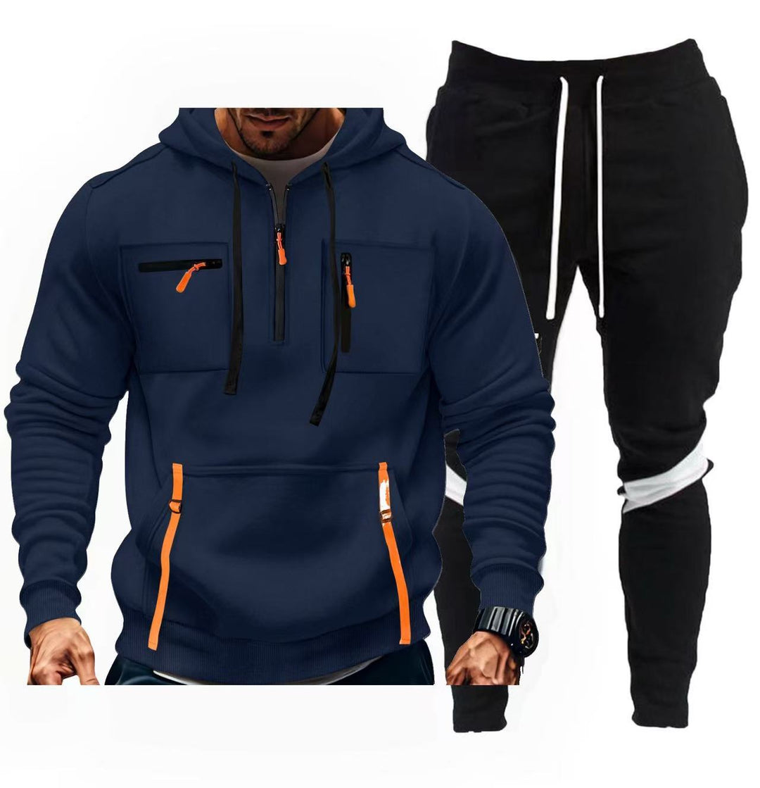 Herren sportliches Hoodie- und Jogginghosen-Set Aliams