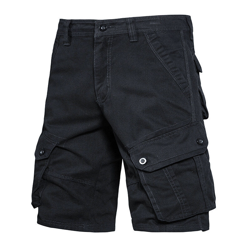 Herren Cargo-Shorts mit mehreren Taschen Aliams