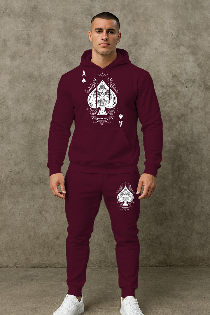 Herren Sportlicher Hoodie mit grafischem Design Aliams