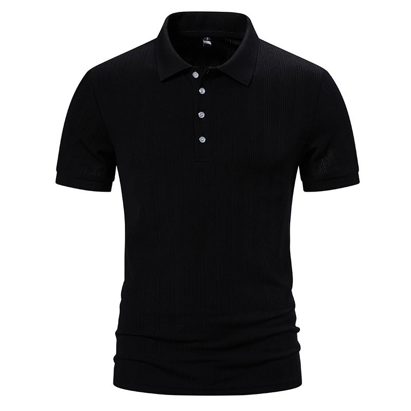 Herren Poloshirt mit strukturiertem Design und hochwertiger Baumwollmischung Aliams