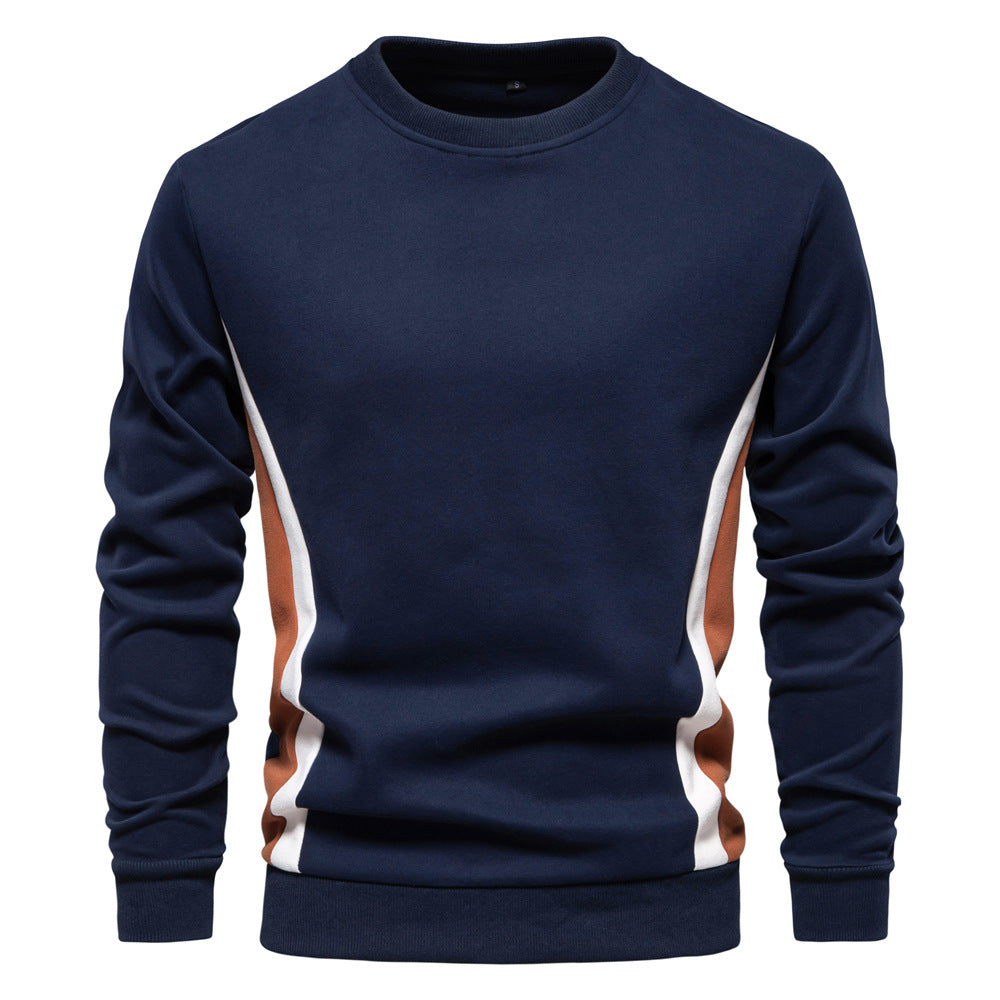 Herren Freizeit-Sweatshirt mit modernem Farbblockdesign Aliams