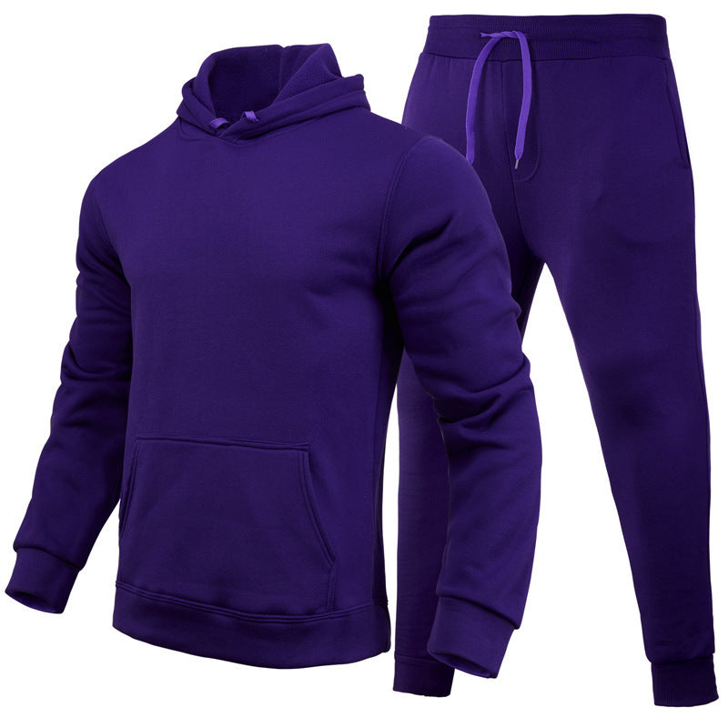 Herren Sportliches Sweatshirt- und Jogginghose-Set Aliams