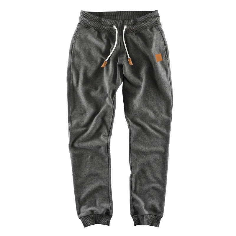 Herren bequeme Sweatpants mit praktischem Kordelzug und modischen Details Aliams