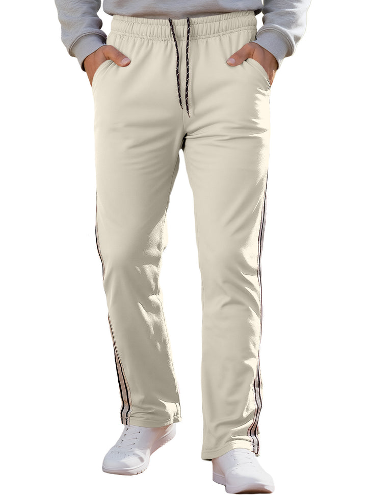 Herren Sportliche Trainingshose mit seitlichen Streifen Aliams