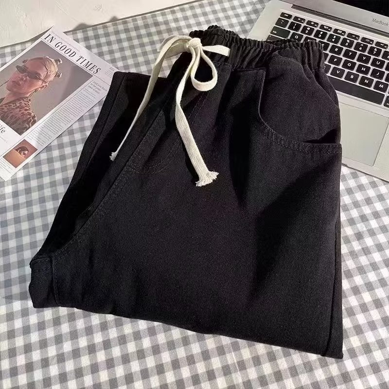 Herren Sportliche Freizeithose mit Kordelzug und tiefen Taschen Aliams