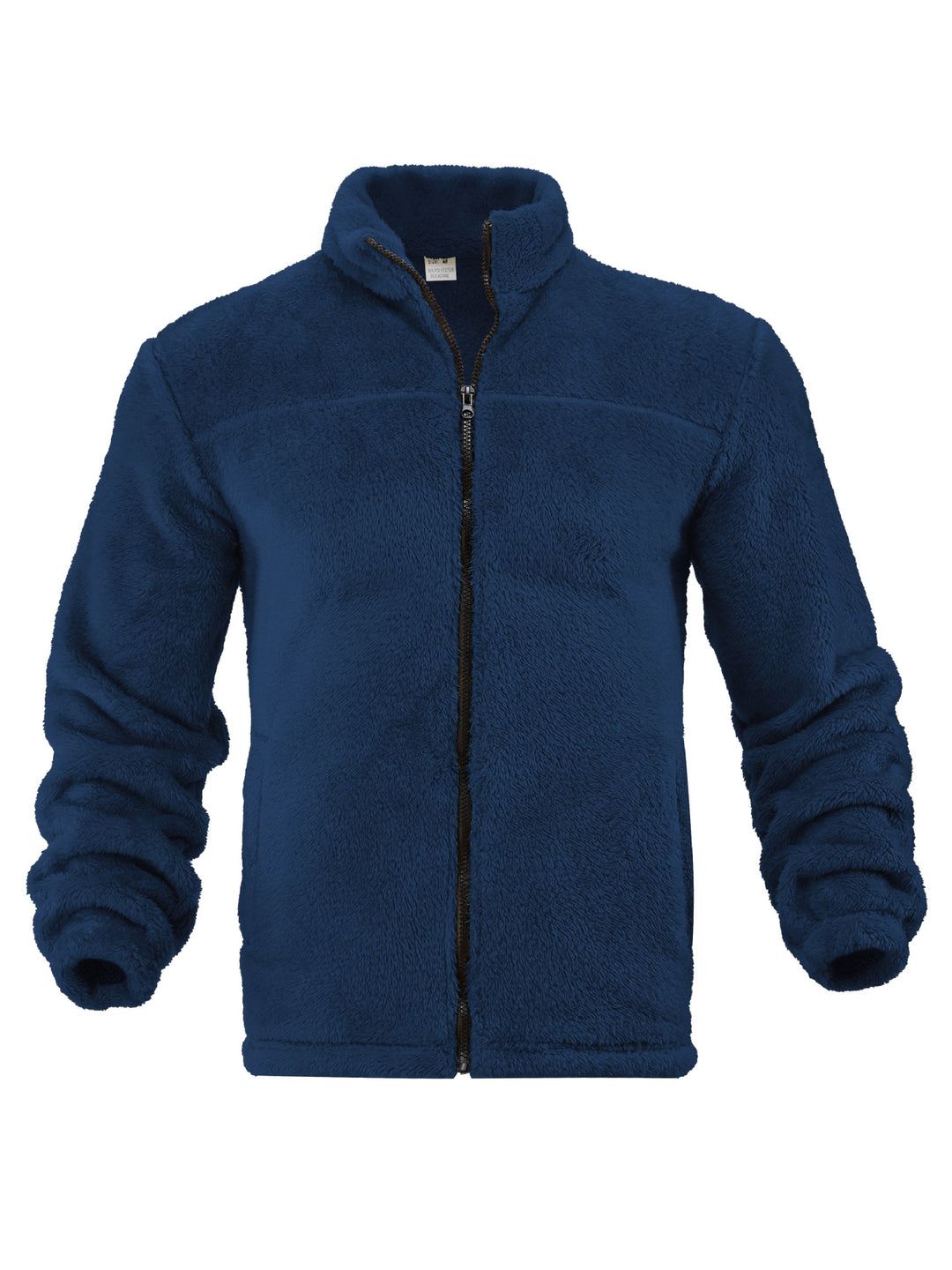 Herren Fleece-Jacke mit hohem Kragen und weichem Innenfutter Aliams