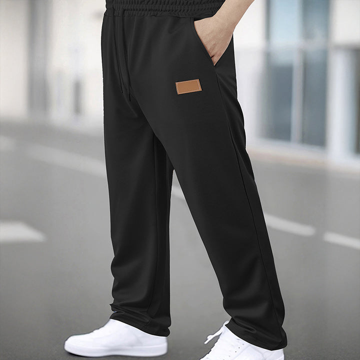 Herren Sportliche Jogginghose mit elastischem Bund und praktischen Taschen Aliams