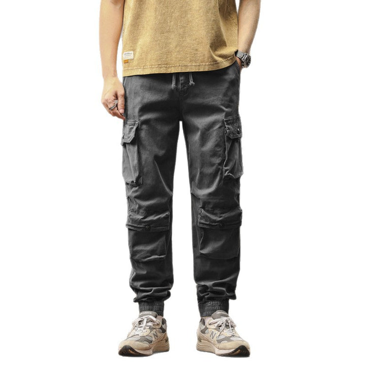 Herren komfortable Cargo-Hose mit elastischen Bündchen Aliams