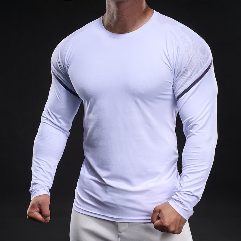 Herren sportliches Langarm-Funktionsshirt Aliams