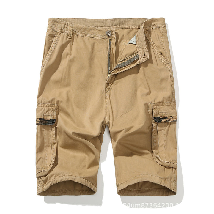 Herren Cargo-Shorts mit seitlichen Cargotaschen und bequemem Schnitt Aliams
