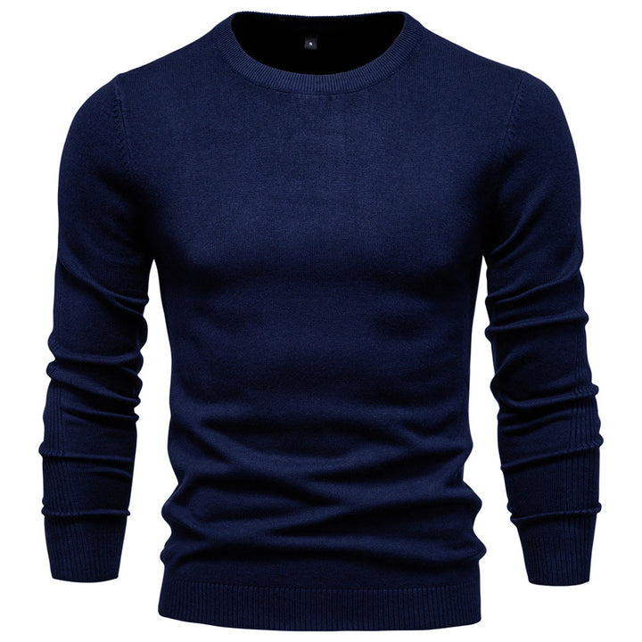Herren Rundhals Pullover aus hochwertiger Baumwolle Aliams
