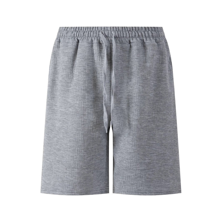 Herren Freizeit-Shorts mit elastischem Bund und innenliegendem Kordelzug Aliams