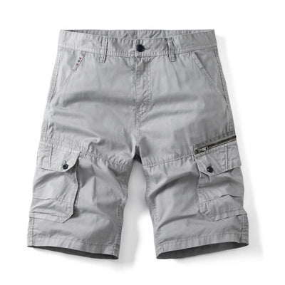 Herren Cargo-Bermudashorts mit praktischen Seitentaschen und verstellbarem Gummizug Aliams
