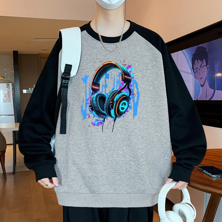 Unisex Sweatshirt mit grafischem Druck Aliams