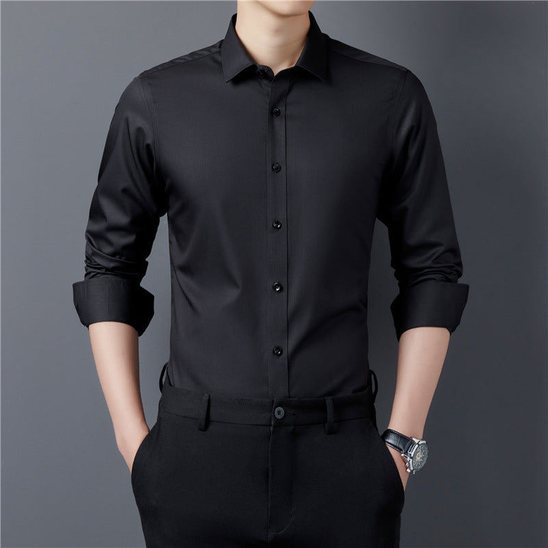 Herren Elegantes Langarmhemd Aliams