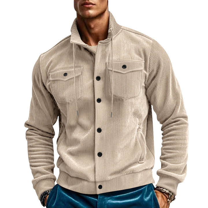 Herren utility Jacke aus gestreiftem Cord Aliams